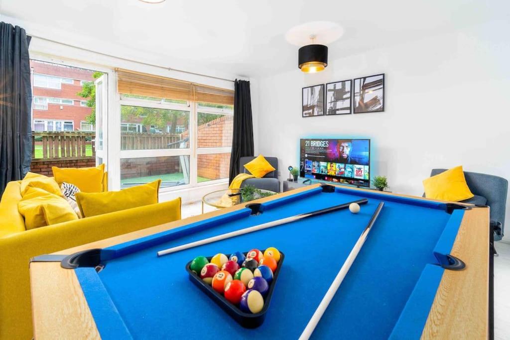 ✪Central✪6Bed✪ Parking✪Pool Table✪Private Patio ✪ Birmingham Eksteriør billede